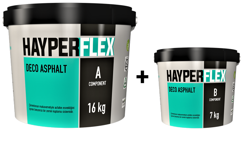 DECO ASPHALT Renkli Desenli Asfalt Kaplama boyası