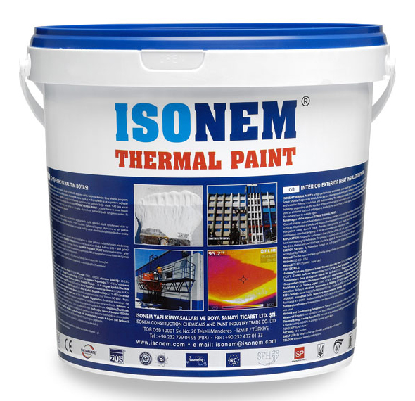 THERMAL PAINT İç - Dış Cephe ve Çatı Isı Yalıtım Boyası